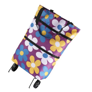 Bolsa de mercado con ruedas