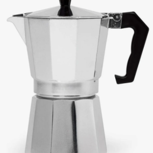 Cafetera Italiana Clásica 9 Pocillos Manual Aluminio 540ml
