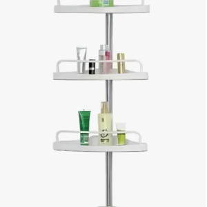 Esquinero De Baño Ajustable: Organizador Altura
