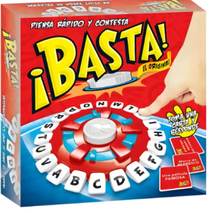 JUEGO DE MESA PORTATIL BASTA