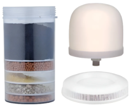 Kit 3 Repuestos Purificador De Agua 14/16 Lts Combo Filtro C Color Blanco