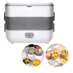 Lonchera Eléctrica Portal Del Hogar 370ml 200w Recipientes Acero